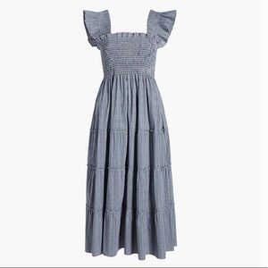 Hill House Ellie Nap Dress -Tai Check (S)